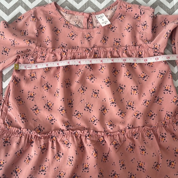 Girls Flower Blouse size 7 - Picture 10 of 12